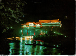 Taiwan Taipei City Grand Hotel At Night 1978 - Taiwan