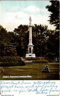 Massachusetts Lawrence Soldiers Monument 1911 - Lawrence