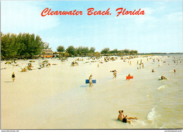 Florida Clearwater Beach Looking South From Fishing Pier - Clearwater