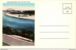 Massachusetts Cape Cod Sagamore Bridge And Cape Cod Canal - Cape Cod
