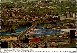 Minnesota Minneapolis View Of Third Avenue Bridge From IDS Center - Minneapolis