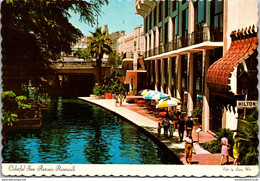 Texas San Antonio River Walk Behind Hilton Palacio Del Rio Hotel - San Antonio