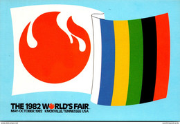 Tennessee Knoxville 1982 World's Fair Flags - Knoxville