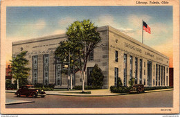 Ohio Toledo The Library 1946 Curteich - Toledo