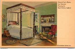 Virginia Arlington Lee Mansion General Lee's Room Painting By Ruth Perkins Safford - Arlington