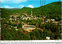 Tennessee Gatlinburg Seen From The Aerial Tramway - Smokey Mountains