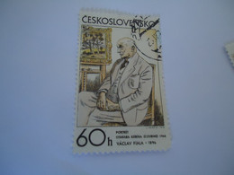 CZECHOSLOVAKIA USED STAMPS PAINTING PAINTINGS - ...-1918 Vorphilatelie