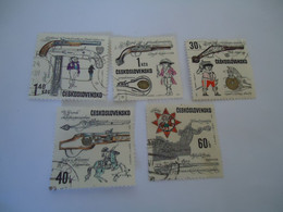 CZECHOSLOVAKIA USED  STAMPS   MUSEUMS ARMS - ...-1918 Prephilately
