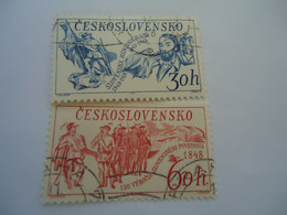 CZECHOSLOVAKIA USED  STAMPS   ANNIVERSARIES - ...-1918 Prephilately