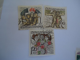 CZECHOSLOVAKIA USED  STAMPS   ANNIVERSARIES - ...-1918 Voorfilatelie