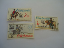 CZECHOSLOVAKIA USED STAMPS PRAGA 1978    SOLDIERS - ...-1918 Vorphilatelie