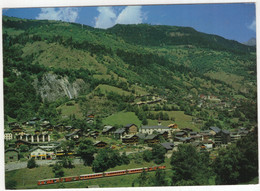 Mörel Und Breiten, Wallis - Blick Gegen Riederalp Und Bettmeralp - (Suisse/Schweiz/CH) - Zug/Train/Tren/Trein - Bettmeralp