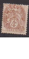 CRETE     N°  YVERT  :  N° 4 NEUF AVEC  CHARNIERES      ( CH   2/02) - Unused Stamps