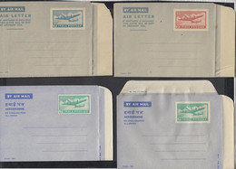 Inde 1950 - Lot De 4 Entiers Postaux Sur Aerogramme. Neufs. Pas Commun...................... (VG) DC-11074 - Ungebraucht