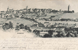 Romont 1902 Vue De L'ouest - Romont