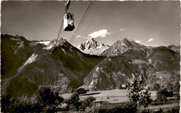 Luftseilbahn Raron-Unterbäch Mit Dem Bietschhorn (17993) - Unterbäch