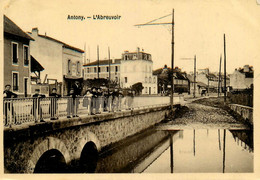 Antony * L'abreuvoir * Un Coin De La Ville * Enfants - Antony