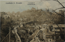 Loschwitz B. Dresden // Louisenhof Drahtseilbahn (nicht Standart) 19?? - Dresden