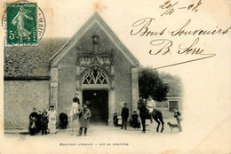 Montfort L'amaury * 1908 * Rue Du Cimetière * Villageois église - Montfort L'Amaury