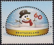 2014 Deutschland Germany .  Mi. 3111** MNH   Schneemann In Schneekugel - Unused Stamps