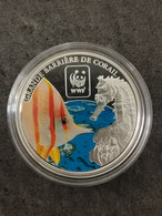 100 FRANCS CFA 2015 WWF GRANDE BARRIERE DE CORAIL 5 000 EX. REPUBLIQUE CENTRAFRICAINE / CAPSULE - Repubblica Centroafricana