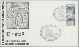 73646 - GERMANY   - Postal History -  SPECIAL  Cover  1984 - EINSTEIN - Albert Einstein