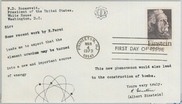 73654 - USA  - Postal History -   FDC Cover 1979  - EINSTEIN - Albert Einstein
