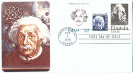 73657 - USA / Italy  - Postal History - MIXED    FDC Cover 1979  - EINSTEIN - Albert Einstein