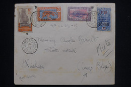 CONGO - Affranchissement Divers Sur Enveloppe De Brazzaville En 1927 Pour Le Congo Belge - L 126703 - Covers & Documents