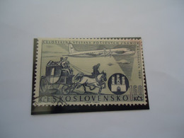 CZECHOSLOVAKIA USED STAMPS AIRPLANES COACH  1960 - ...-1918 Prefilatelia