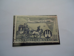 CZECHOSLOVAKIA USED STAMPS AIRPLANES COACH  1960 - ...-1918 Voorfilatelie