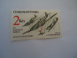 CZECHOSLOVAKIA USED STAMPS AIRPLANES  1945 - ...-1918 Prephilately