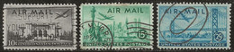 Etats-Unis 1947 N° Y&T : PA. 36 à 38 Obl. - 2a. 1941-1960 Used