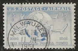 Etats-Unis 1949 N° Y&T : PA. 42 Obl. - 2a. 1941-1960 Usados