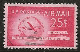 Etats-Unis 1949 N° Y&T : PA. 43 Obl. - 2a. 1941-1960 Usados