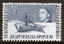 British Antarctic Territory 1963 Queen Elizabeth Single ½d Stamp In Unmounted Mint - Neufs