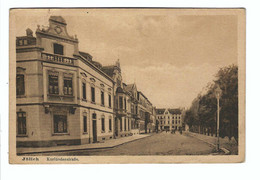 Jülich  Kurfürstenstrasse      BELGISCHE LEGERPOSTERIJEN  1919 - Jülich