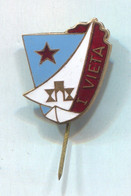 Sailing Yachting - I. Vieta, Vintage Pin Badge Abzeichen, Enamel - Zeilen