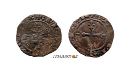 CHARLES V Double Denier Dauphins Du Viennois - 1364-1380 Carlos V El Sabio