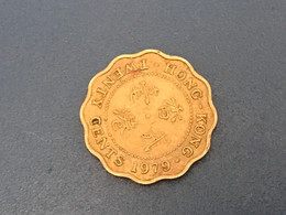 Münze Münzen Umlaufmünzen Hongkong 20 Cents 1979 - Hong Kong