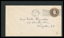 USA - Buste INTERI POSTALI - KINGSTON N.Y.    CENTS 1 1/2 - 1901-20