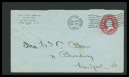 USA - Buste INTERI POSTALI -  HUDSON  1912   -  CENTS 2 - 1901-20