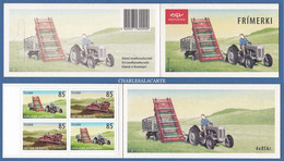 ISLAND ICELAND 2008 OLD AGRICULTURAL TOOLS  85KR. STAMPS  COMPLETE BOOKLET NEW UNUSED FACIT H 92 - Carnets
