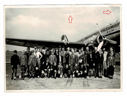 Oude Foto Groot Formaat Vliegtuig KLM Airline The Flying Dutchman - 1946-....: Moderne
