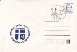 Czechoslovakia 1990, Praha - Velehrad, Bratislava, Visit John Pavul II 21. - 22.4 .1990 - Enveloppes