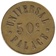 DIVERS - NR23 - Monnaie De Nécessité - 50 Centimes - Universal Palace - Noodgeld