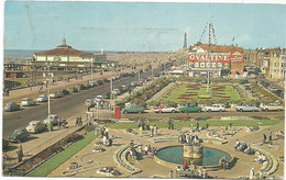 AC427 Blackpool - South Promenade And Gardens - Auto Cars Voitures / Viaggiata 1964 - Blackpool