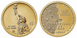 1$ USA 2019 -P- DELAWARE (AMERICAN INNOVATORS) - NUEVA - SIN CIRCULAR - NEW - UNC - Gedenkmünzen