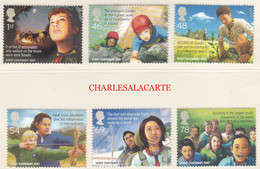 GREAT BRITAIN 2007  EUROPA  SCOUTS  U.M. S.G. 2758-2763  N.S.C. - Unused Stamps
