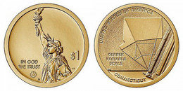 1$ USA 2020 -D- CONNECTICUT (AMERICAN INNOVATORS) - NUEVA - SIN CIRCULAR - NEW - UNC - Commemorative